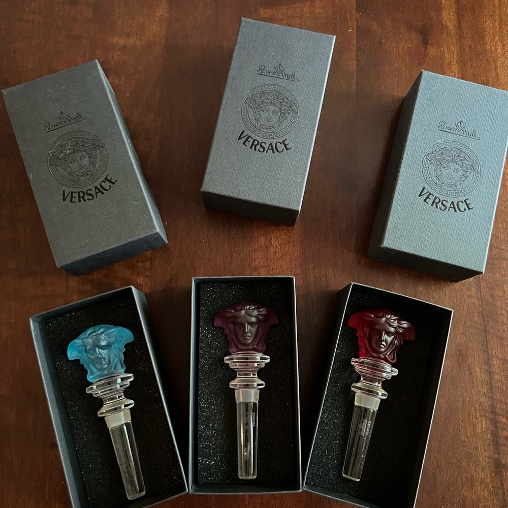 Versace Medusa Wine Stoppers